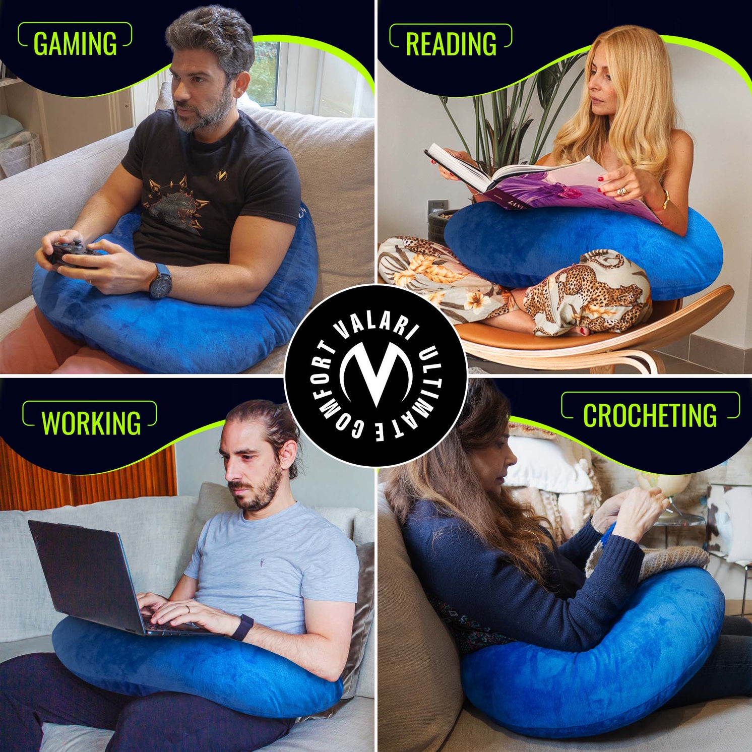 The Valari Pillow. Do your back a favour when Gaming 
